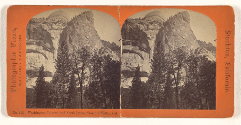 Washington Column and North Dome, Yosemite Valley, Cal.