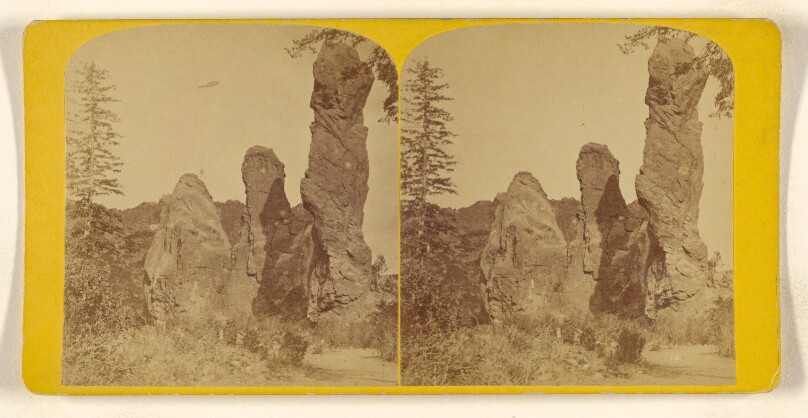 [Glen Eyrie. El MajorDomo 127 feet high]