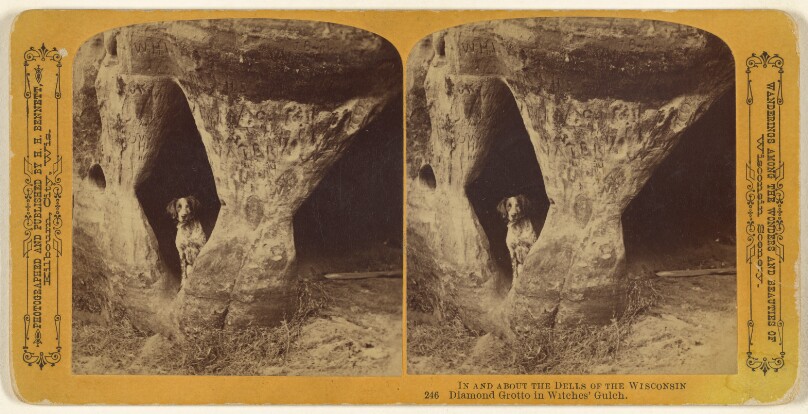 Diamond Grotto in Witches' Gulch. [Wisconsin Dells]