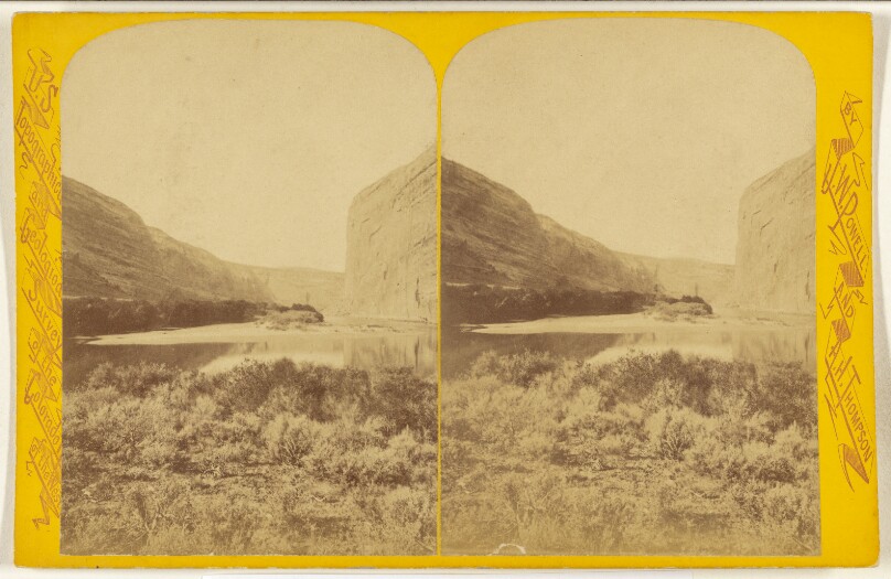 Echo Rock. A mile and a half long and a thousand feet high. [Green River]