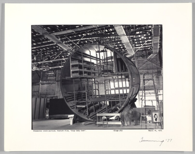 Submarine Cross-Section; Feature Film, "Gray Lady Down," Stage #12