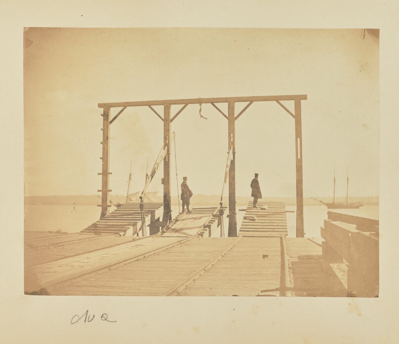 Bridges by Means of which Cars are loaded uopn or loaded from Arks or Barges