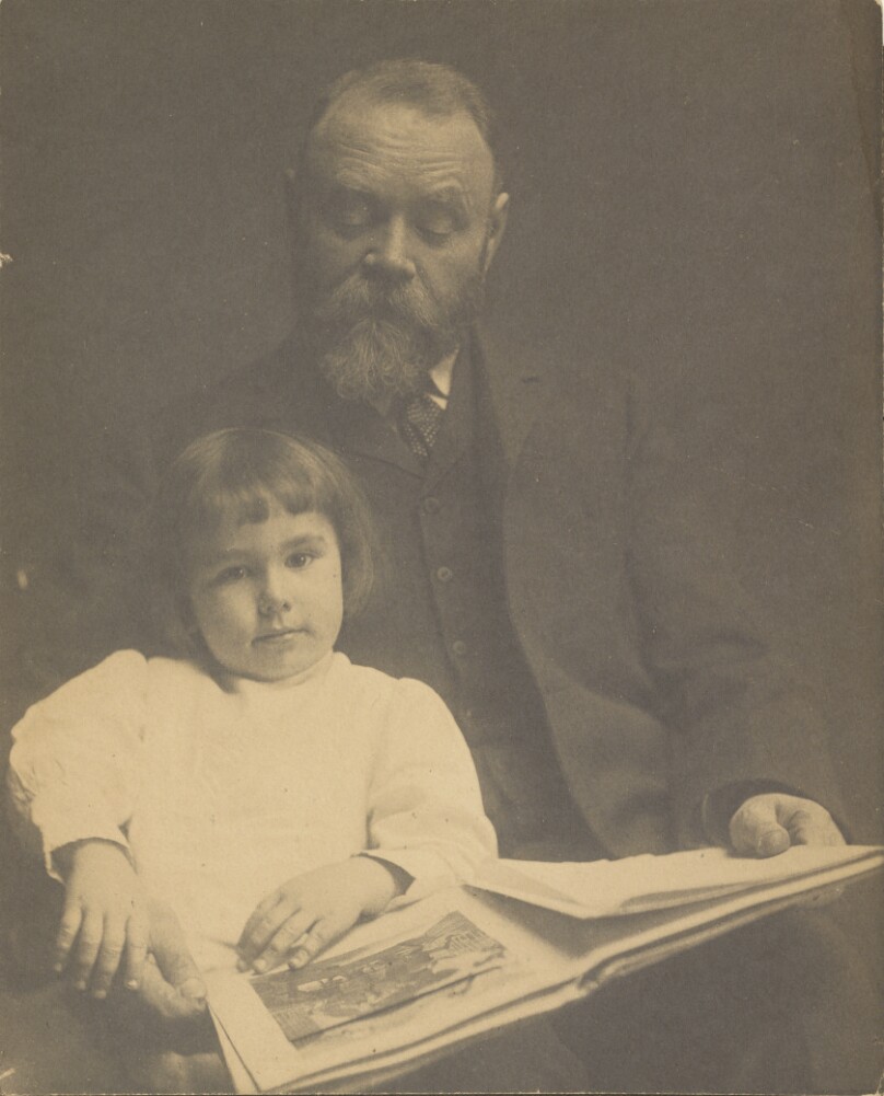 [Eduard Käsebier and Grandson Charles O'Malley]