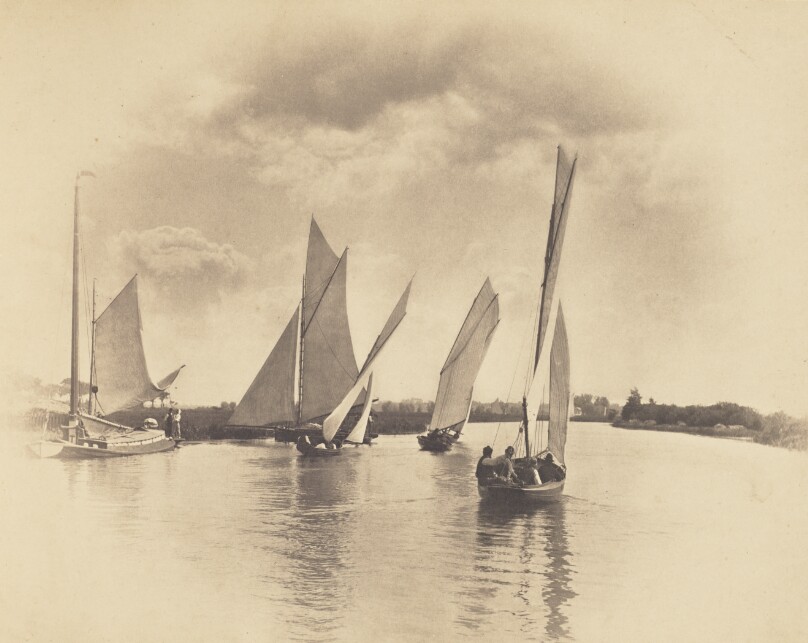 A Sailing Match at Horning, 1885