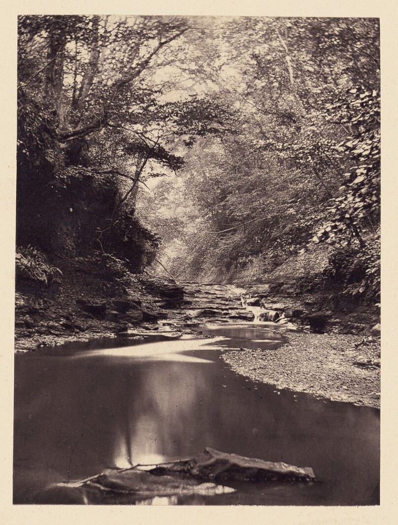 [Stream and small waterfall]