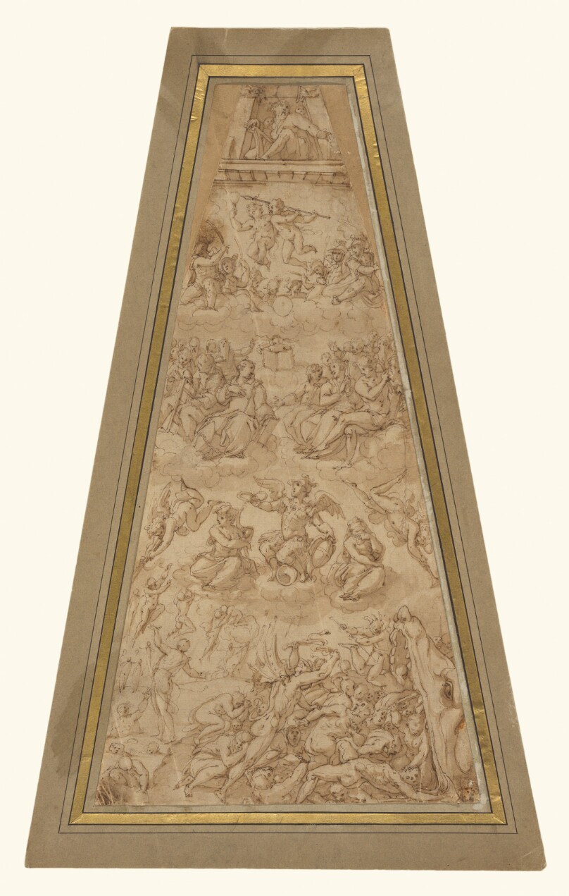 Compositional Study for the Southeast Section of the Cupola of Florence Cathedral