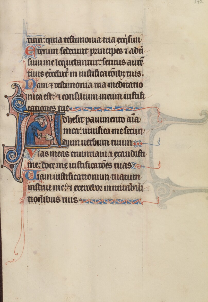 Initial A: A Jew Holding a Spade