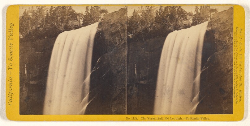 The Vernal Fall, 350 feet high. - Yo Semite Valley.