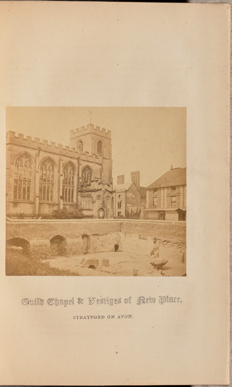 Guild Chapel and Vestiges of New Place, Stratford on Avon