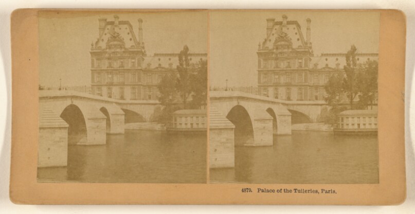 Palace of the Tuileries, Paris.