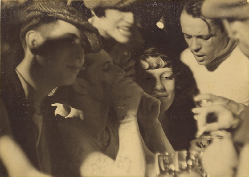[Young men and woman]
