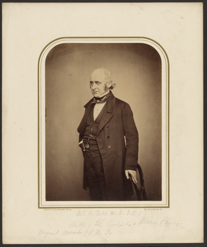 [Robt. B. Todd, M.D., F.R.S.]