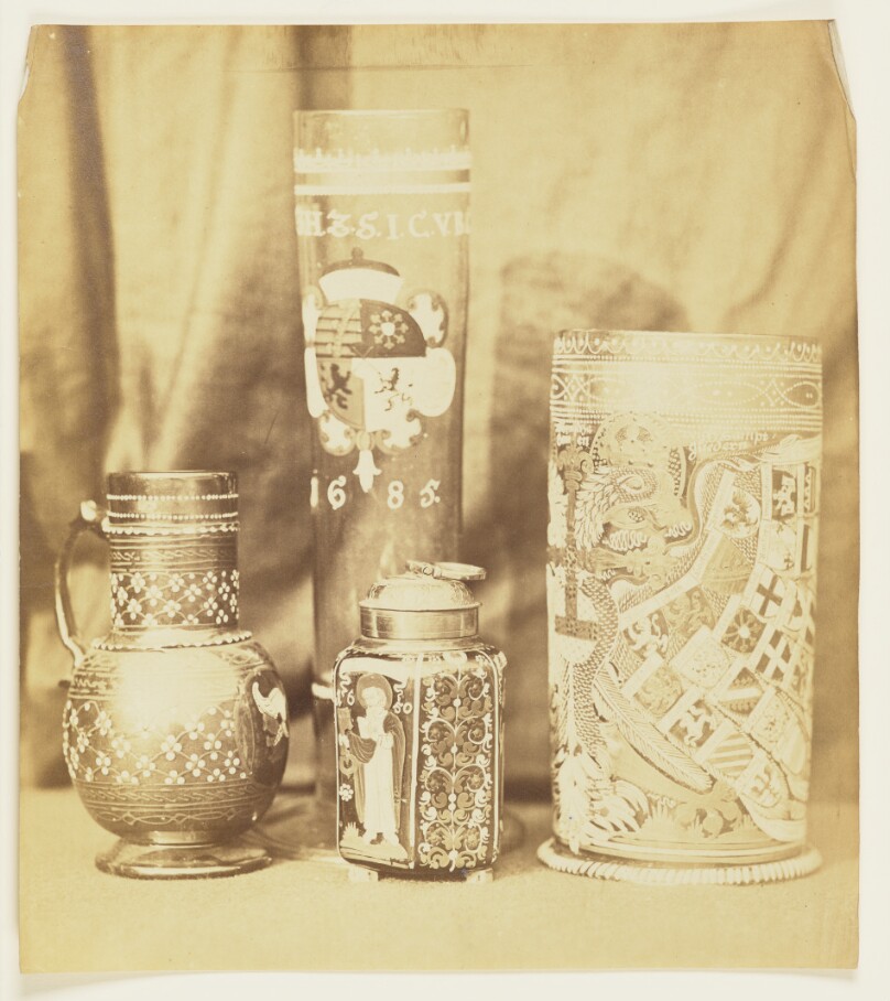 [Enameled glass]