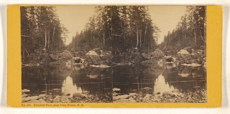 Emerald Pool, near Glen House, N.H.