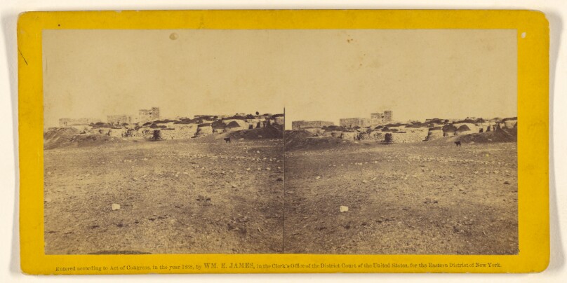 Jezreel, the ancient royal city of Ahab and Jezebel. Situated on a spur of Mt. Gieboa, in the plain of Esdraelon.