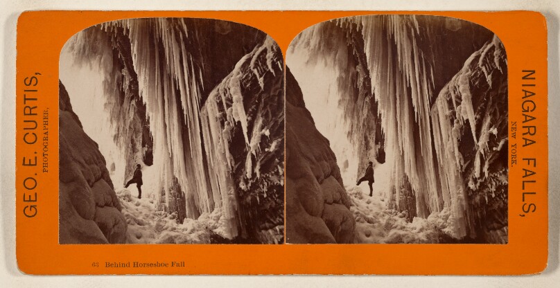 Behind Horseshoe Fall [Niagara Falls, New York]