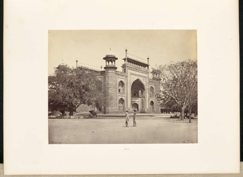 Agra; The Gate of the Taj