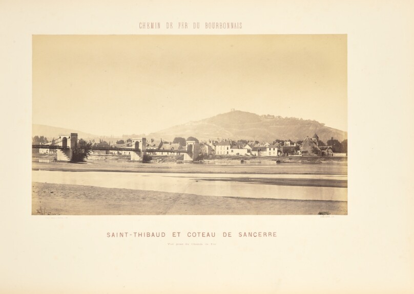 Saint-Thibaud et Coteau de Sancerre, Vue Prise du Chemin der Fer