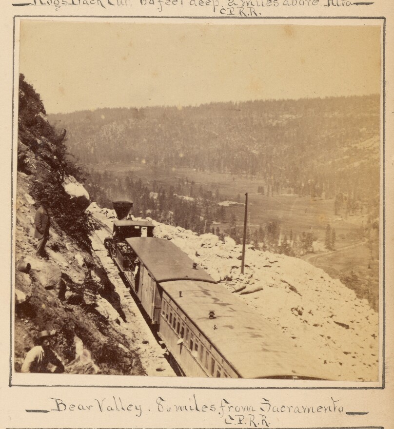 Bear Valley, 80 miles from Sacramento, C.P.R.R.