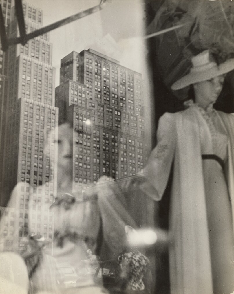 [Reflections, Fifth Avenue, New York].