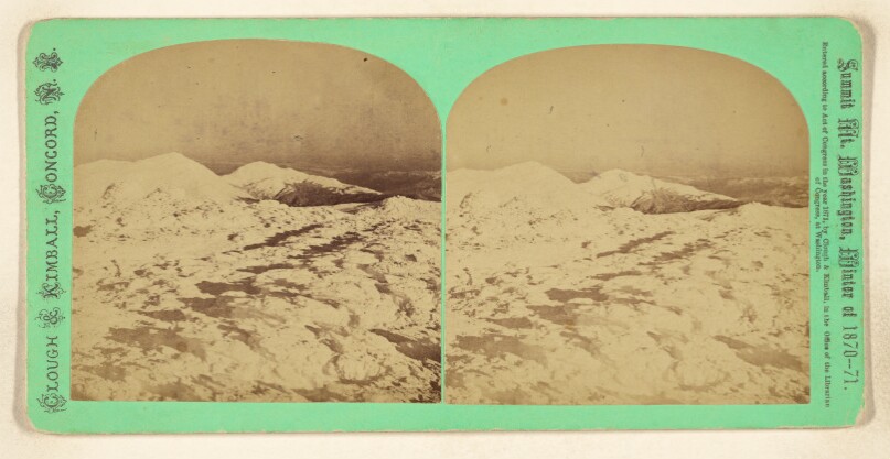 Mts. Adams and Madison, from the Observatory. [Mt. Washington, N.H.]