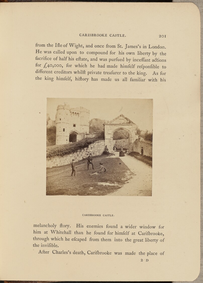 Carisbrooke Castle; General View