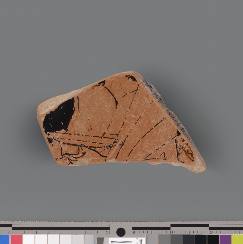 Attic Red-Figure Kylix Fragment