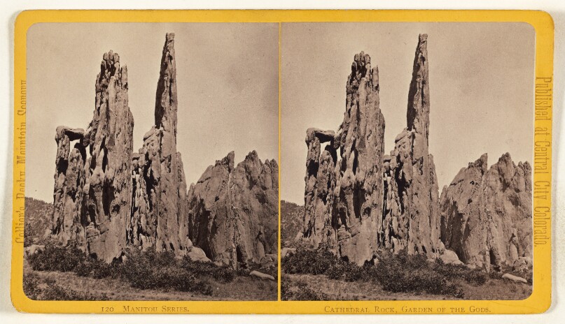 Cathedral Rock, Garden of the Gods. [Manitou, Colorado]