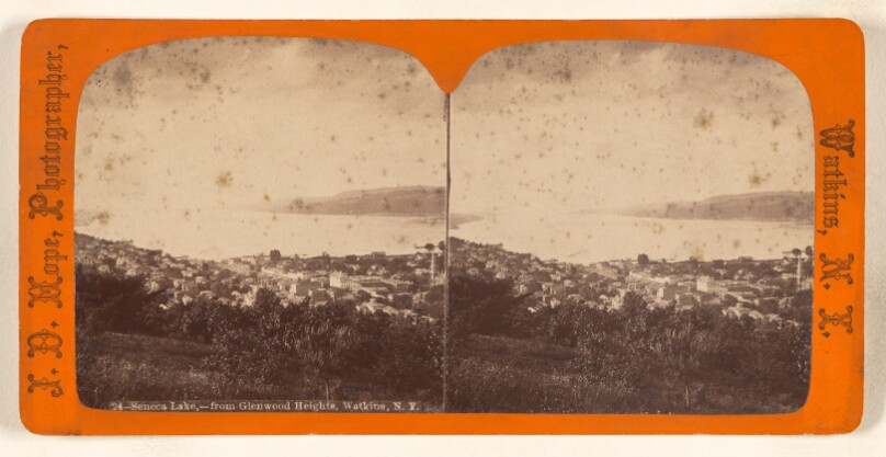 Seneca Lake, - from Glenwood Heights, Watkins, N.Y.