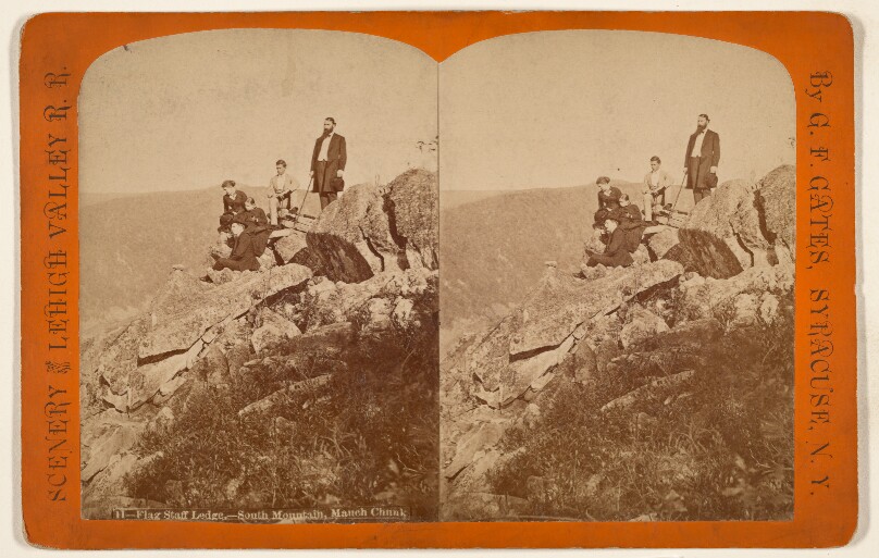 Flag Staff Ledge. - South Mountain, Mauch Chunk