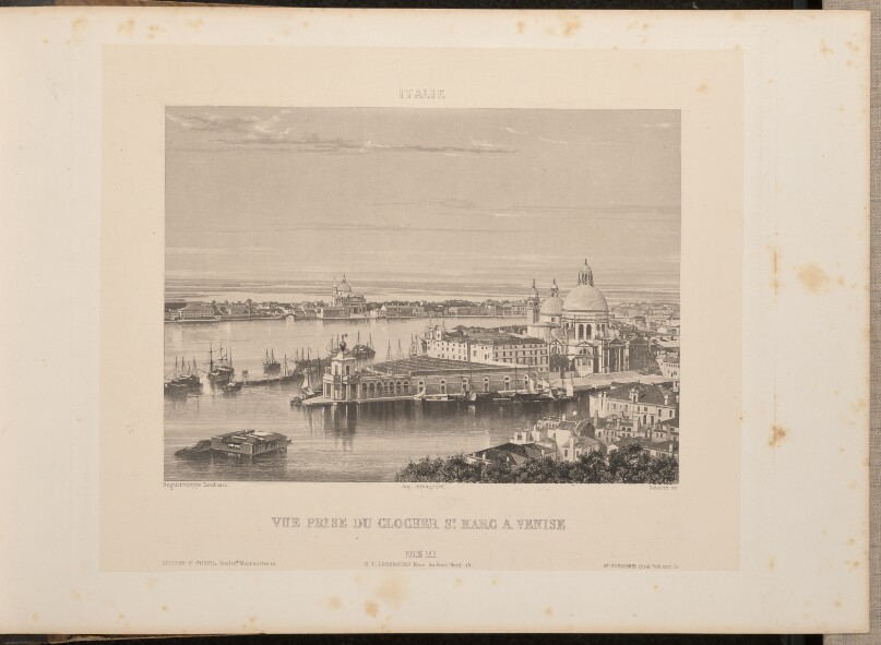 Vue Prise du Clocher St. Marc à Venise