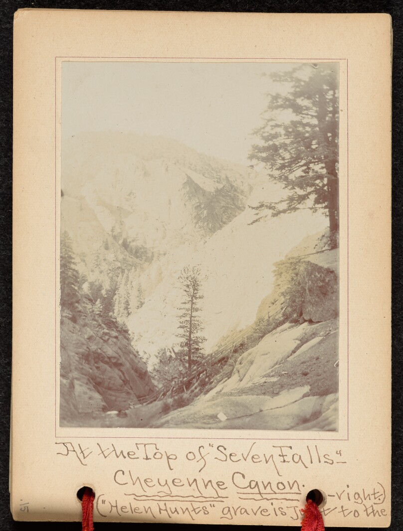 At the Top of "Seven Falls" - Cheyenne Cañon