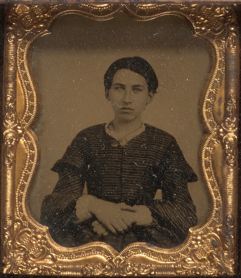 [Young woman]