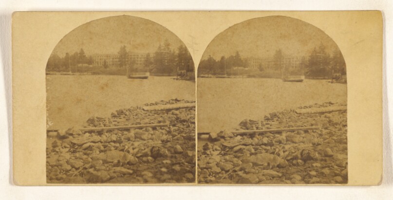 Lake George or Horicon, N.Y. Fort William Henry Hotel.