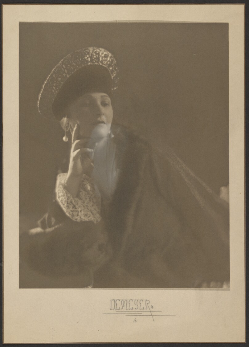 [Portrait of a woman]
