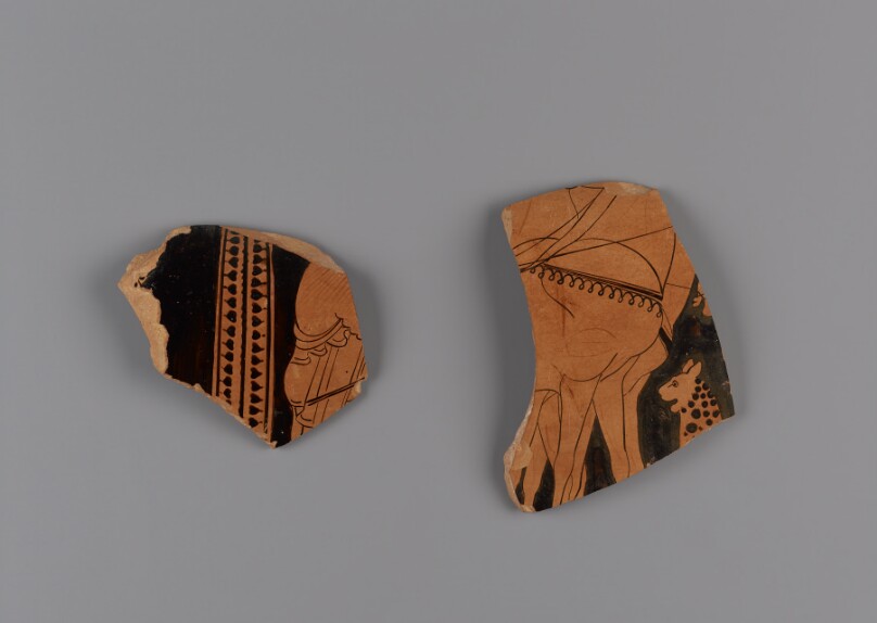 Attic Red-Figure Column Krater Fragment