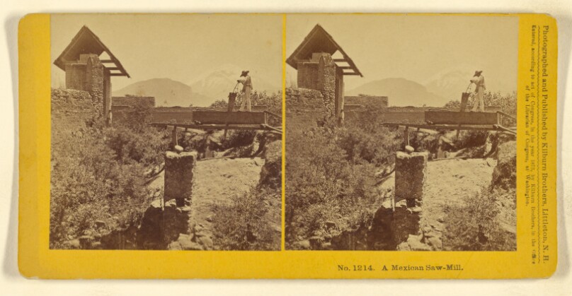 A Mexican Saw-Mill.