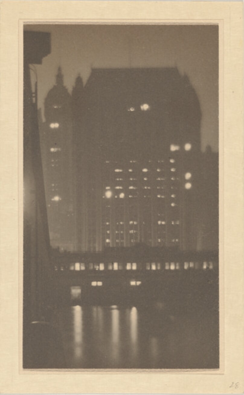 [New York City Skyline, Night]