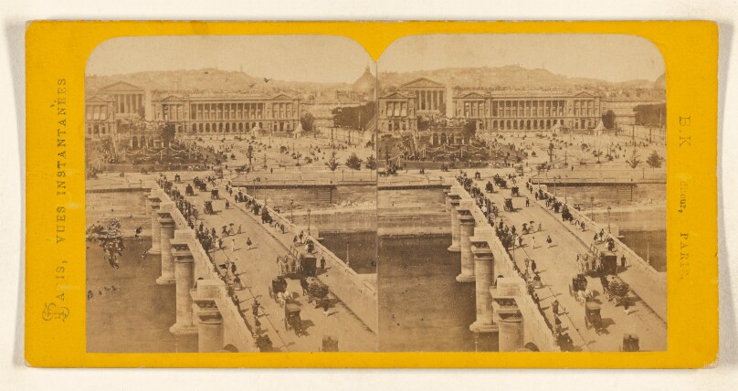 [Pont et Place de la Concorde, Paris, France]