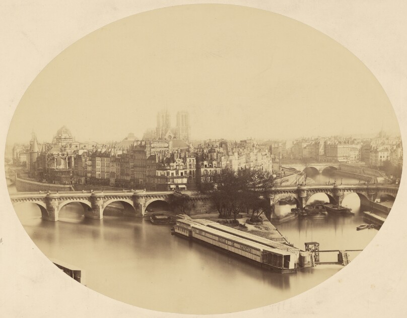Panorama de Paris, vue prise du Pont des Arts