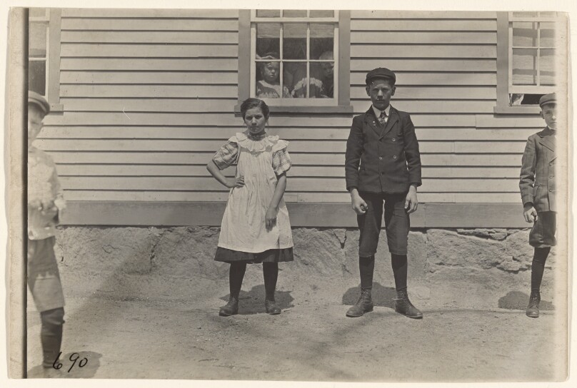 [Edward St. Germain and Sister, Delia, Phoenix, R.I.]