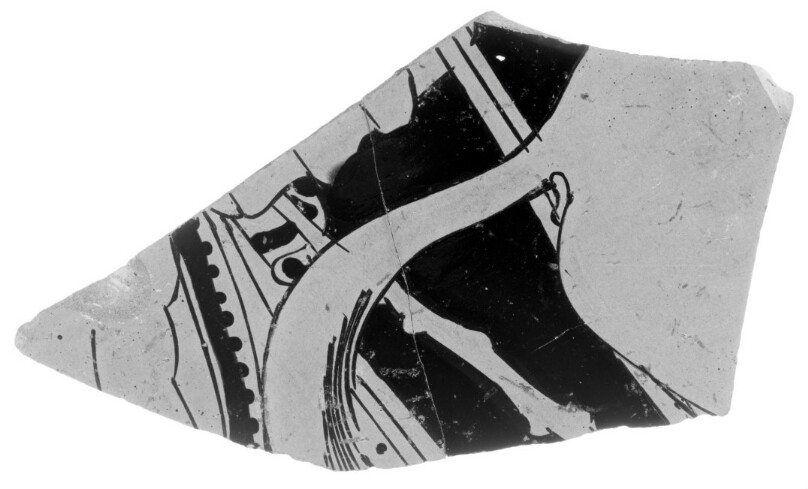 Attic Red-Figure Skyphos Fragment