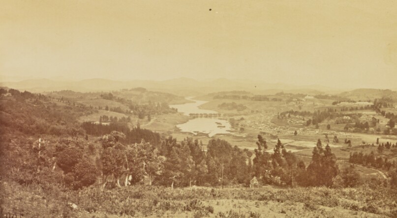 [View of Lake, Ootacamund]