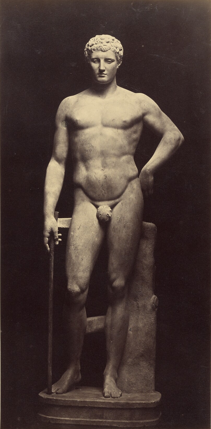 [Statue of a youth - Vatican Museum]