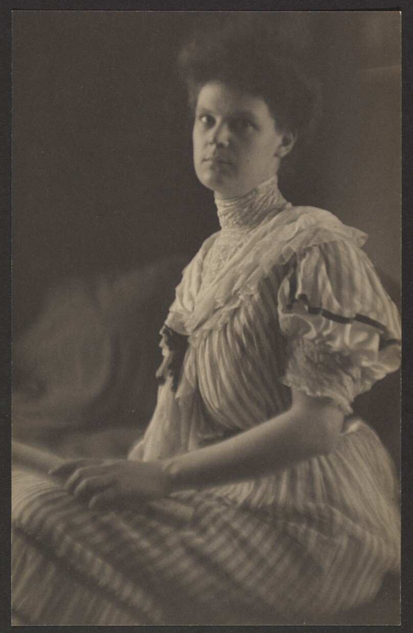 [Portrait of a woman]