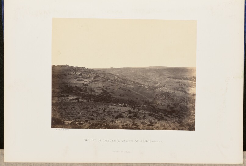 Mount of Olives and Valley of Jehosaphat