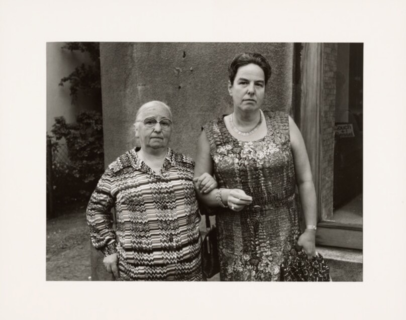 [Older woman and younger woman]