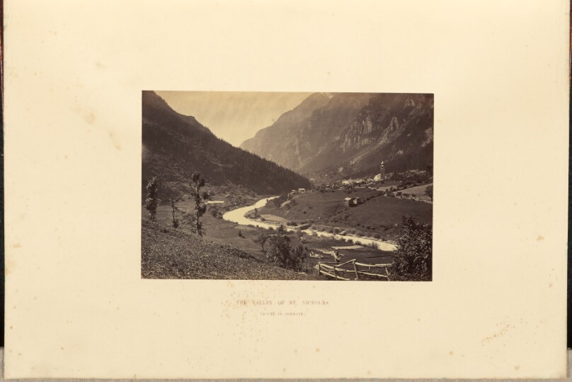 The Valley of St. Nicholas (route to Zermatt)