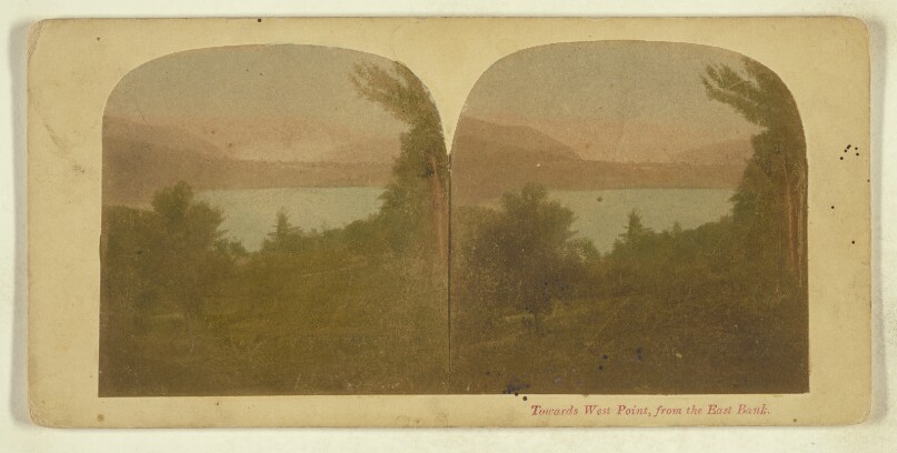 Towards West Point, from the East Bank.