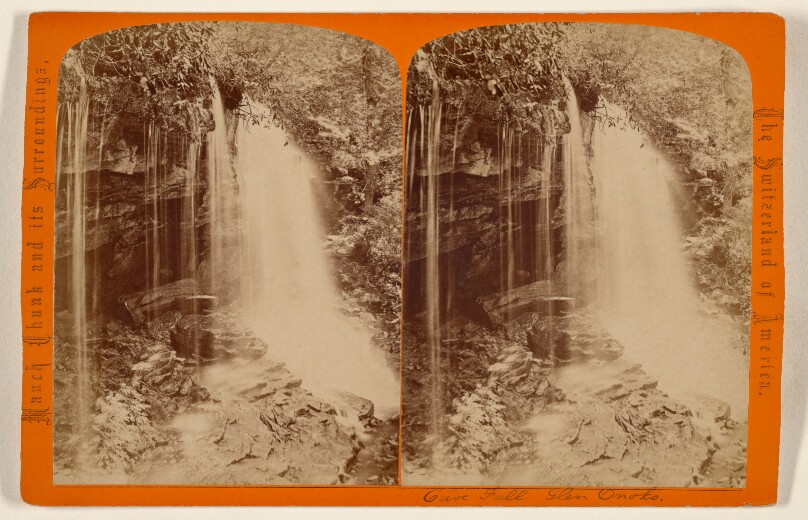 Cave Fall. [Glen Onoko, Penna.]